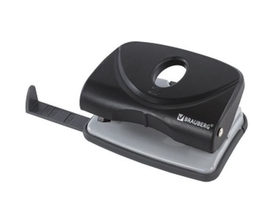 Дырокол BRAUBERG "Original", до 20 листов, черный, 222539 – изображение 6