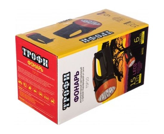 Аккумуляторный фонарь ЭРА TSP10 Трофи 4V1.5Ah,15хLED Б0016537 – изображение 6