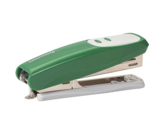 Тёмно-зелёный степлер BRAUBERG №10 Germanium 226570 – изображение 6