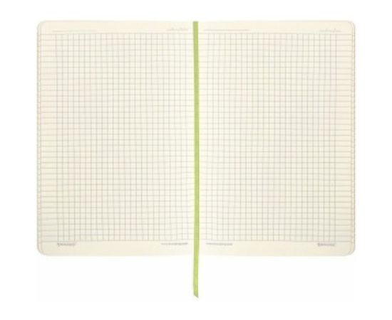 Блокнот BRAUBERG Metropolis Ultra А5 148x218 мм, под кожу, резинка, 80 л, салатовый, 111020 – изображение 6