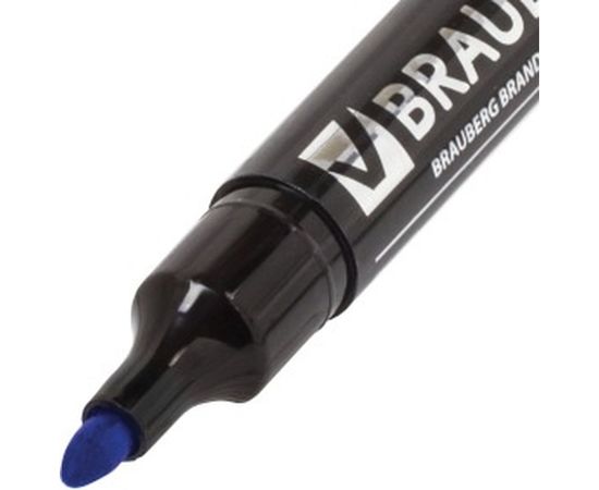 Перманентные нестираемые маркеры НАБОР 4 шт., АССОРТИ, "Contract", без клипа, круглые 3 BRAUBERG 150474 – изображение 6