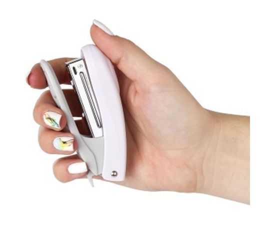 Степлер №10 BRAUBERG Original, до 12л, с антистеплером, белый, 227769 – изображение 7