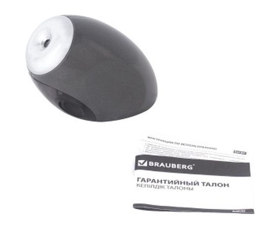 Электрическая точилка BRAUBERG Bullet спиралевидное лезвие 228422 – изображение 8