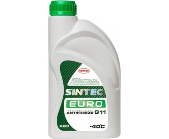 Антифриз Sintec зеленый -40С 1кг Euro 802558 