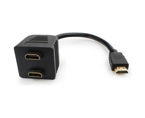 Разветвитель Cablexpert HDMI HD19F/2x19F, 1 компьютерный 2 монитора, пасcивный, Full-HD, 3D, 1.4v DSP-2PH4-002 