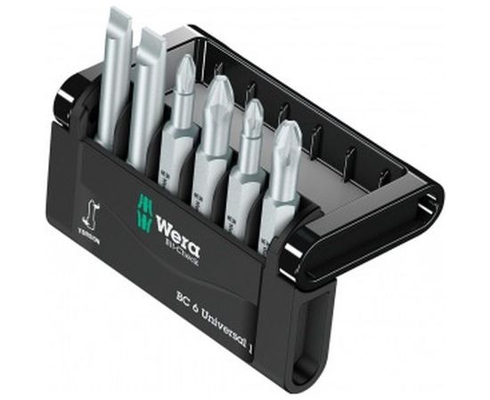 Набор бит Wera Mini Check 800/4Z+851/4TZ+855/4TZ 6 шт. WE-056474 