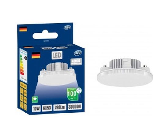 Светодиодная лампа REV GX53, 10W, 4000К, 32568 0 