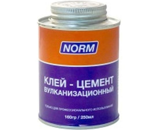 Клей-цемент для холодной вулканизации NORM 250 мл 14-008 