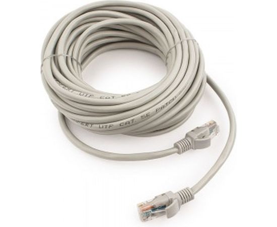 Патч-корд Cablexpert UTP PP12-10M кат.5e, 10м, литой, многожильный серый PP12-10M 