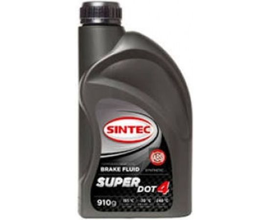 Тормозная жидкость Sintec 0,910кг, SUPER DOT-4, 800735 