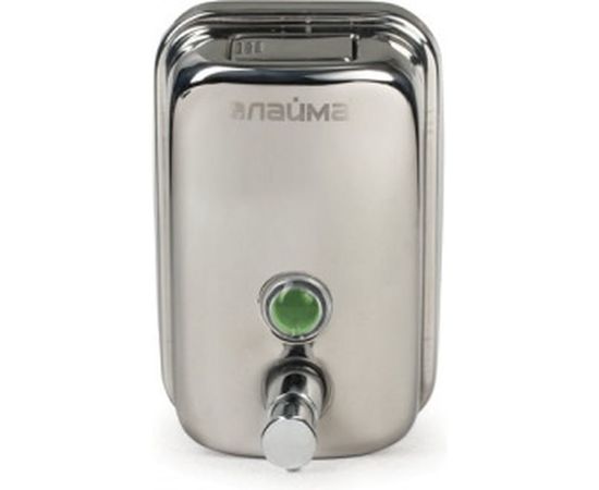 Диспенсер для жидкого мыла ЛАЙМА 0,5 л, нержавеющая сталь, зеркальный 601795 