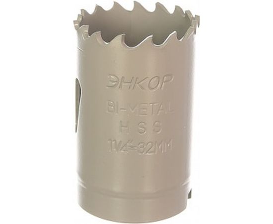 Коронка по металлу (32 мм; Bi-Metal М3) Энкор 24132 
