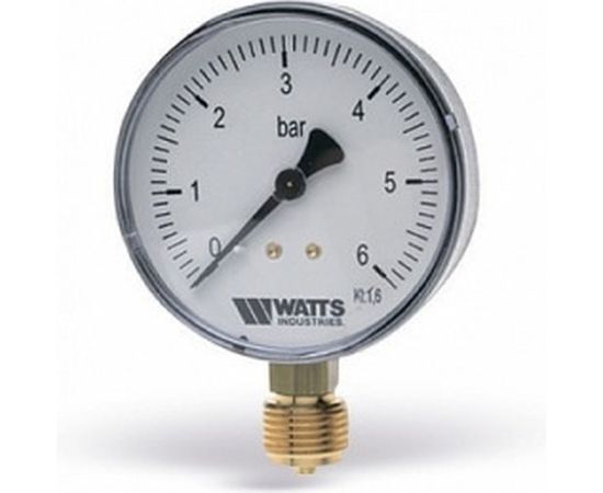 Манометр Watts F+R200 радиальный 0-16bar, корпус 50mm 10007384 