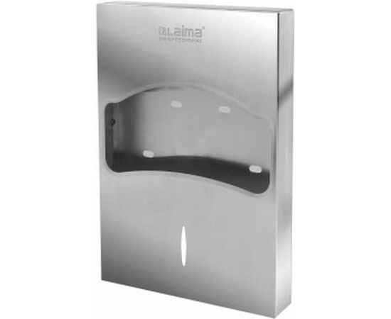 Диспенсер для покрытий на унитаз LAIMA PROFESSIONAL INOX 1/4 сложения, нерж. сталь, матовый 605704 