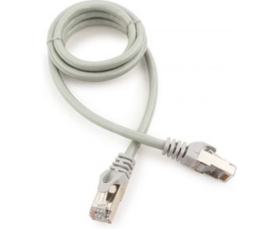 Патч-корд Cablexpert FTP PP6-1m кат.6, 1м, литой, многожильный серый PP6-1M 