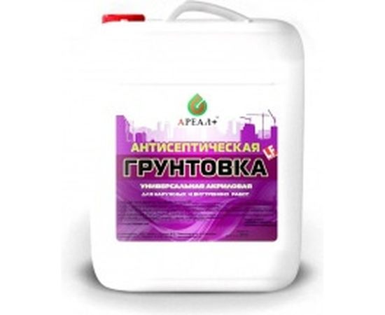 Универсальная грунтовка Ареал+ антисептическая 10 л А-353 