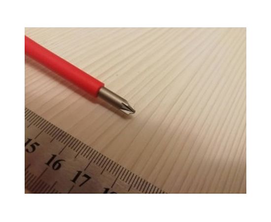 Крестовая отвертка WERA PlusMinus 165 i VDE, PZ/SL1x80 мм 1000V, на подвесе WE-100021 