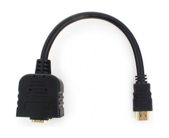 Разветвитель Cablexpert HDMI HD19F/2x19F, 1 компьютерный 2 монитора, пасcивный, Full-HD, 3D, 1.4v DSP-2PH4-002 – изображение 2