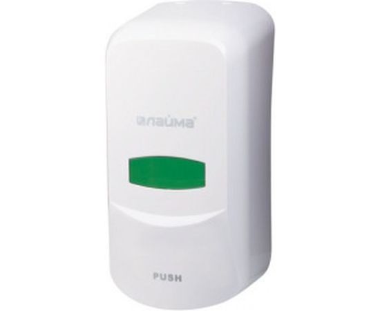 Диспенсер для жидкого мыла ЛАЙМА PROFESSIONAL, наливной, 0,6 л, белый, ABS-пластик, 601423 – изображение 2