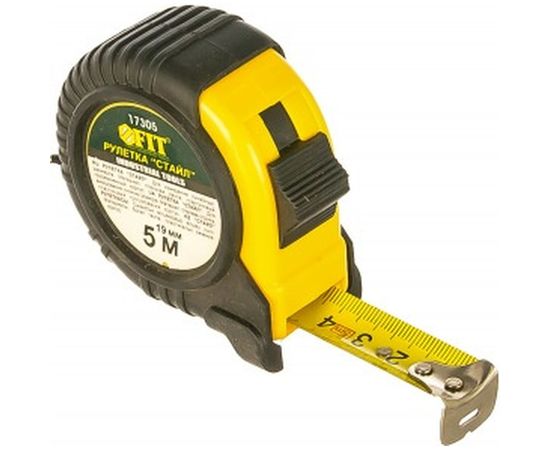 Рулетка Профи Стайл 5 м х 19 мм FIT 17305 – изображение 2