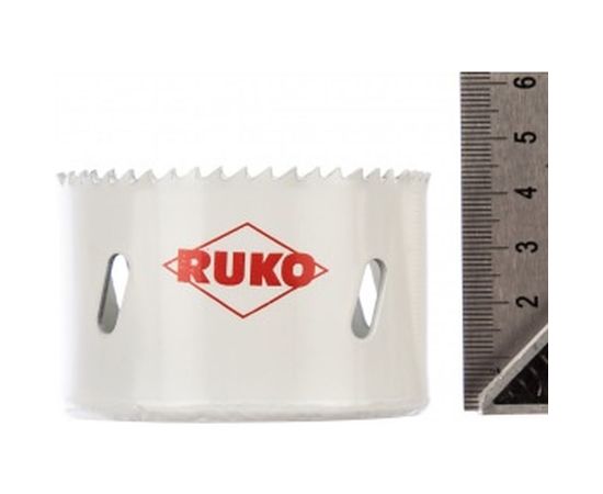 Коронка биметаллическая HSS Co 8% (68 мм) RUKO 126068 – изображение 2