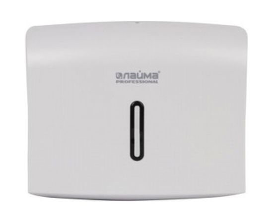 Диспенсер для полотенец ЛАЙМА PROFESSIONAL ECONOMY, Interfold, белый, ABS пластик, 605049 – изображение 2