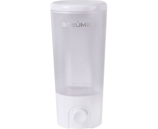 Диспенсер для жидкого мыла ЛАЙМА наливной, 0,38 л, ABS-пластик, белый 603922 – изображение 2