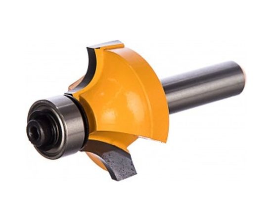 Фреза кромочная калевочная (28.6х16 мм; R 8 мм; хвостовик 8 мм) по дереву Энкор 9242 – изображение 2