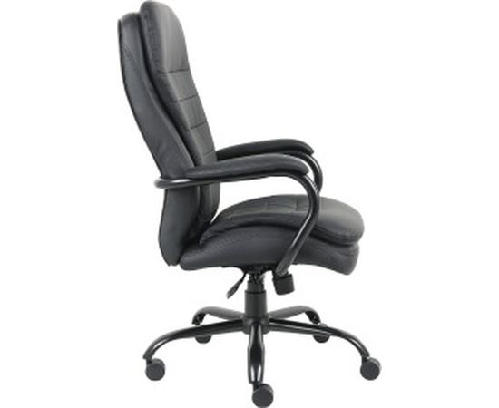 Офисное кресло, усиленная конструкция, нагрузка до 200 кг, экокожа, BRABIX Heavy Duty HD-001 531015 – изображение 2