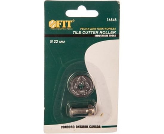 Ролик режущий (22х6х2 мм) для плиткорезов Fit 16845 – изображение 2