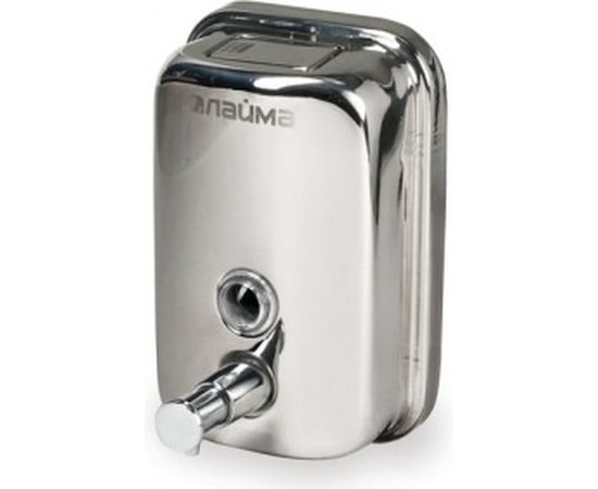 Диспенсер для жидкого мыла ЛАЙМА 0,5 л, нержавеющая сталь, зеркальный 601795 – изображение 2