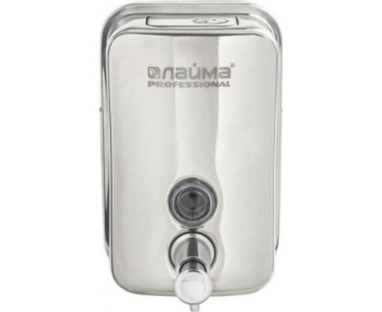 Диспенсер для жидкого мыла ЛАЙМА PROFESSIONAL 0,5л, нержавеющая сталь, зеркальный 605394 – изображение 3