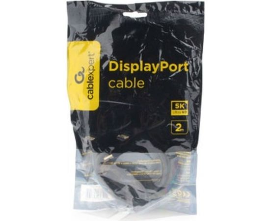Кабель Cablexpert DisplayPort v1.3, 20M/20M, 2м, черный, экран, пакет CC-DP3-2M – изображение 3