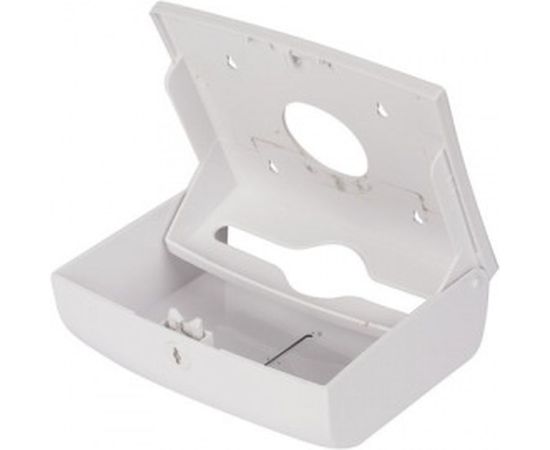 Диспенсер для полотенец ЛАЙМА PROFESSIONAL ECONOMY, Interfold, белый, ABS пластик, 605049 – изображение 4