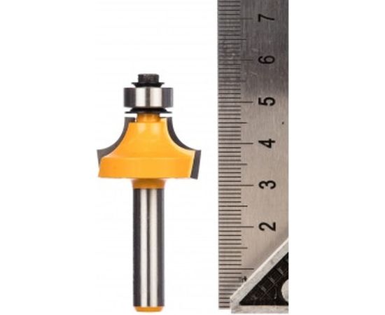 Фреза кромочная калевочная (28.6х16 мм; R 8 мм; хвостовик 8 мм) по дереву Энкор 9242 – изображение 4