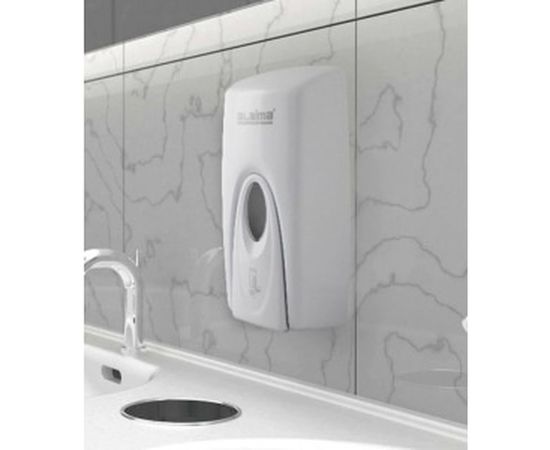 Диспенсер для мыла-пены ЛАЙМА PROFESSIONAL ORIGINAL, НАЛИВНОЙ,1 л, белый, ABS-пластик 605784 – изображение 6