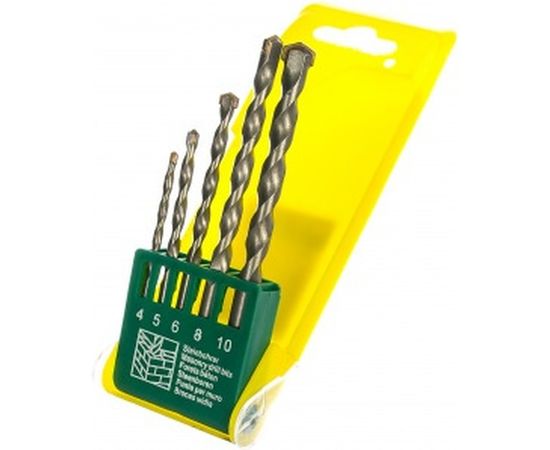 Набор сверл победитовых ударных (4-10 мм; 5 шт.) FIT 34567 