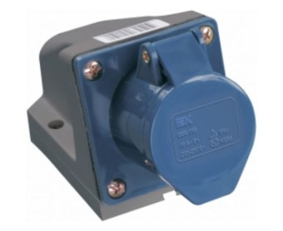Розетка наружной установки IEK 32А 2P+Е 220В IP44 123 ИЭК PSR11-032-3 