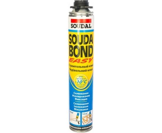 Полиуретановый клей SOUDAL 750 ml Soudabond Easy Gun winter RUS 127285 