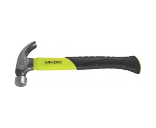 Молоток - гвоздодер ARMERO фибергласс, 600 г. A630/260 