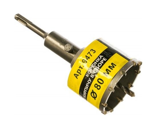 Коронка по кирпичу (80х50 мм; SDS-plus) для перфораторов Энкор 9473 