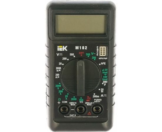 Цифровой мультиметр IEK Compact M182 299590 