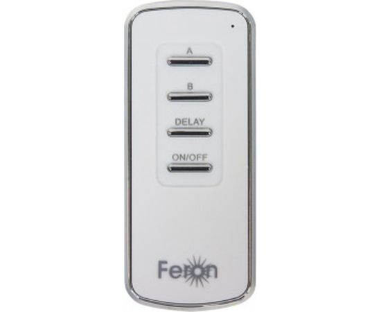 Дистанционный 2-х канальный выключатель с пультом управления (230V, 1000W, 30м, белый) FERON TM72 23262 