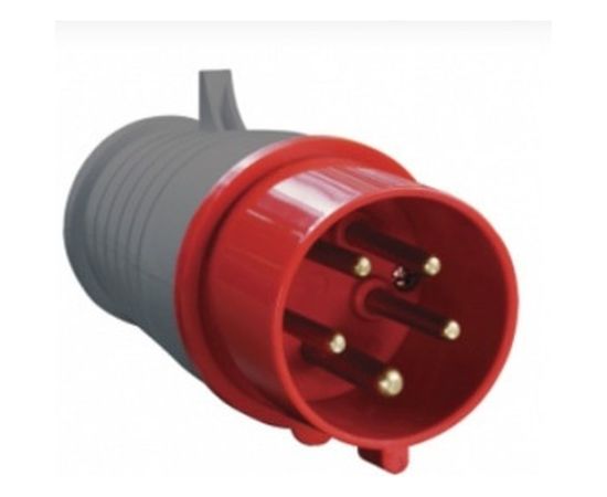 Электрическая кабельная вилка IEK 16А 3P+E+N 380В IP44 015 ИЭК PSR02-016-5 