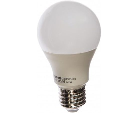 Лампа IEK LED A60 шар 11 Вт 230 В 3000К E27 LLE-A60-11-230-30-E27 