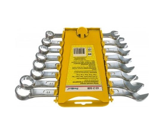 Набор гаечных комбинированных ключей Remocolor, углеродистая сталь, 8 предметов 43-2-508 