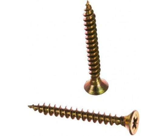 Шуруп крепежная техника жёлтый цинк 300 шт 431386 БК 