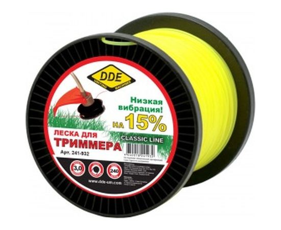 Корд триммерный Classic line на катушке (240 м; 3 мм) DDE 241-932 