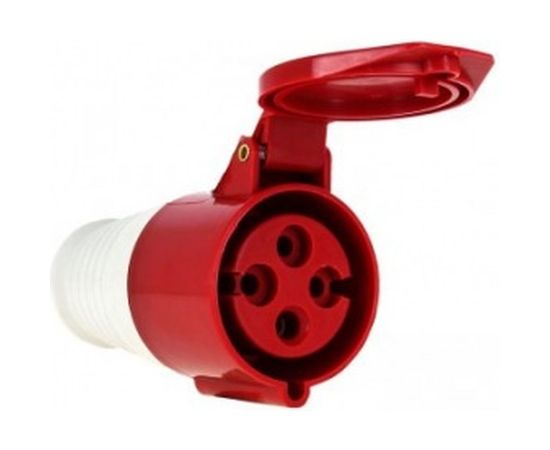 Кабельная розетка EKF 16A 3P+E 380В IP44 214 ps-214-16-380 