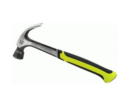 Молоток-гвоздодер ARMERO цельнометаллический, 450 г A630/145 